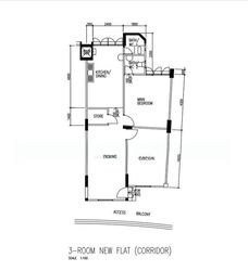 Blk 244 Jurong East Street 24 (Jurong East), HDB 3 Rooms #521156591